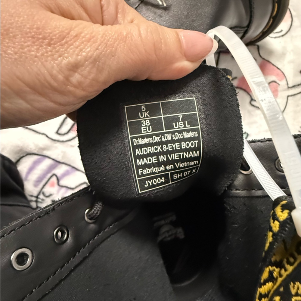 Dr. Martens Black Chunky Sole Boots - Picture 12 of 16